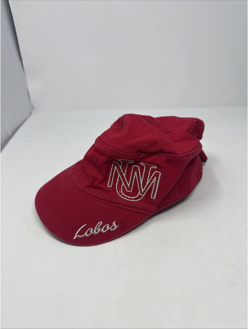 Womens NCAA Minnesota Golden Gophers Pink Rhinestone Cadet Strapback Hat Cap New